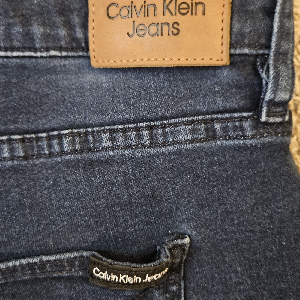Calvin Klein Dark Blue Jeans - Picture 2 of 6